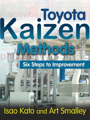 cover image of Toyota Kaizen Methods